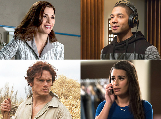 Julianna Margulies, Sam Heughan, Jussie Smollett, Lea Michele Julianna Margulies, Sam Heughan, Jussie Smollett, Lea Michele